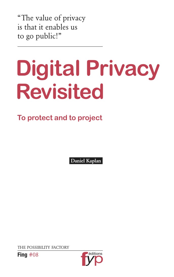 Digital Privacy Revisited, available on iPad and iPhone